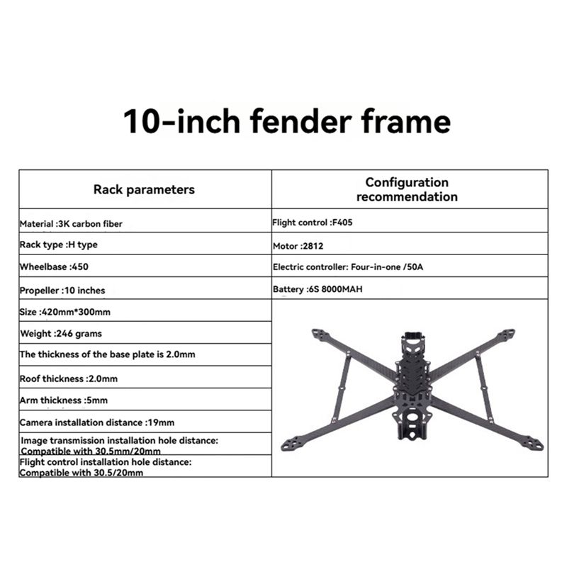 ABKN-Super Long Range FPV Cros - Drone Kit Long Range recension och pris