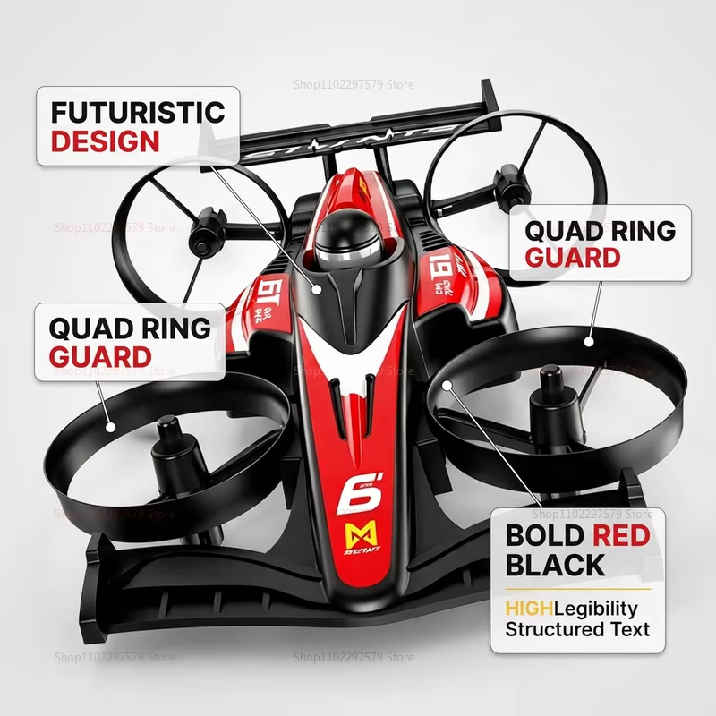 New RC Drift Racing Car Profes - Drone Kit Tricopter recension och pris
