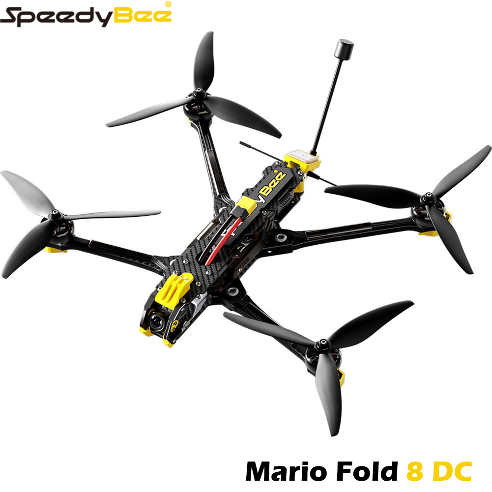 SpeedyBee Mario Fold 8 DC O3 K - Drone Kit Long Range recension och pris